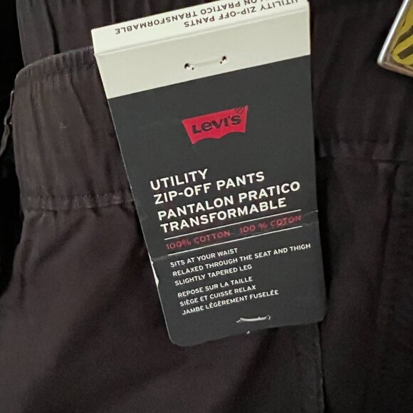 BNWT Levi's Black Utility Pants - Picture 4 of 8